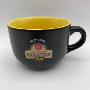 WJR Radio 24th Annual Bed & Bread Radiothon Vintage Rare Collectible Mug - Cup